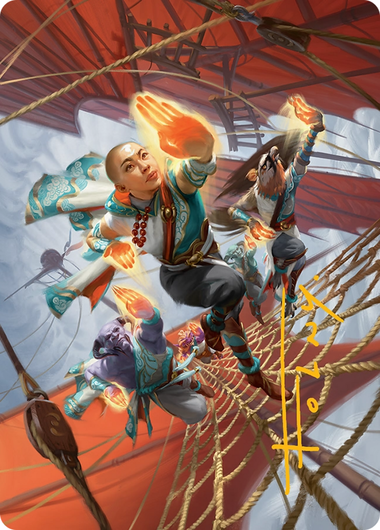 Aligned Heart Art Card (52/54) [Tarkir: Dragonstorm Art Series] | Anubis Games and Hobby