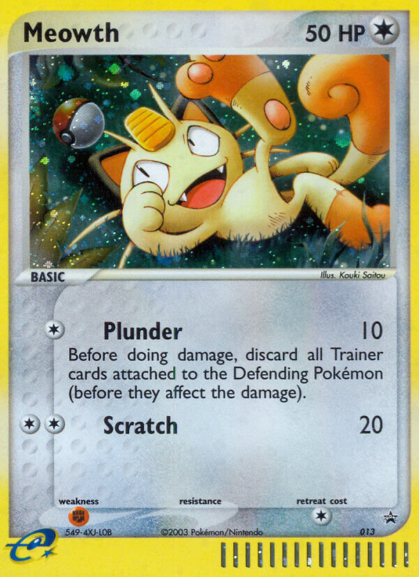 Meowth (013) [Nintendo: Black Star Promos] | Anubis Games and Hobby