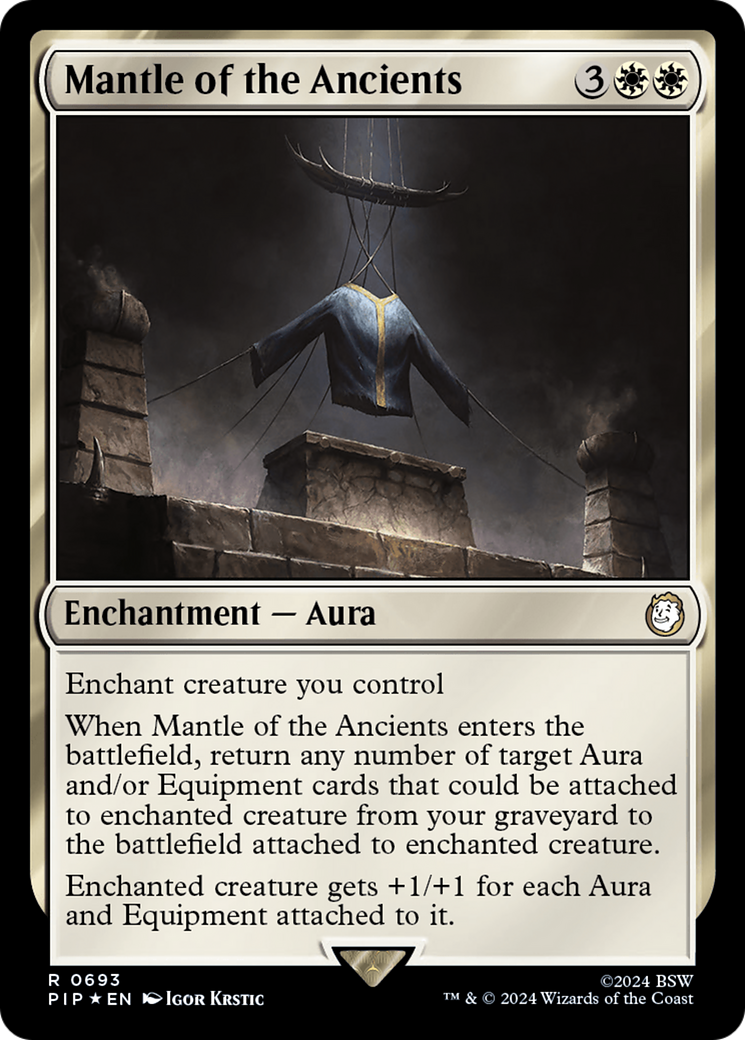 Mantle of the Ancients (Surge Foil) [Fallout] | Anubis Games and Hobby