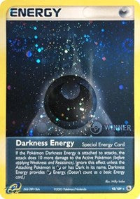 Darkness Energy (93/109) (Special) (Winner) [EX: Ruby & Sapphire] | Anubis Games and Hobby