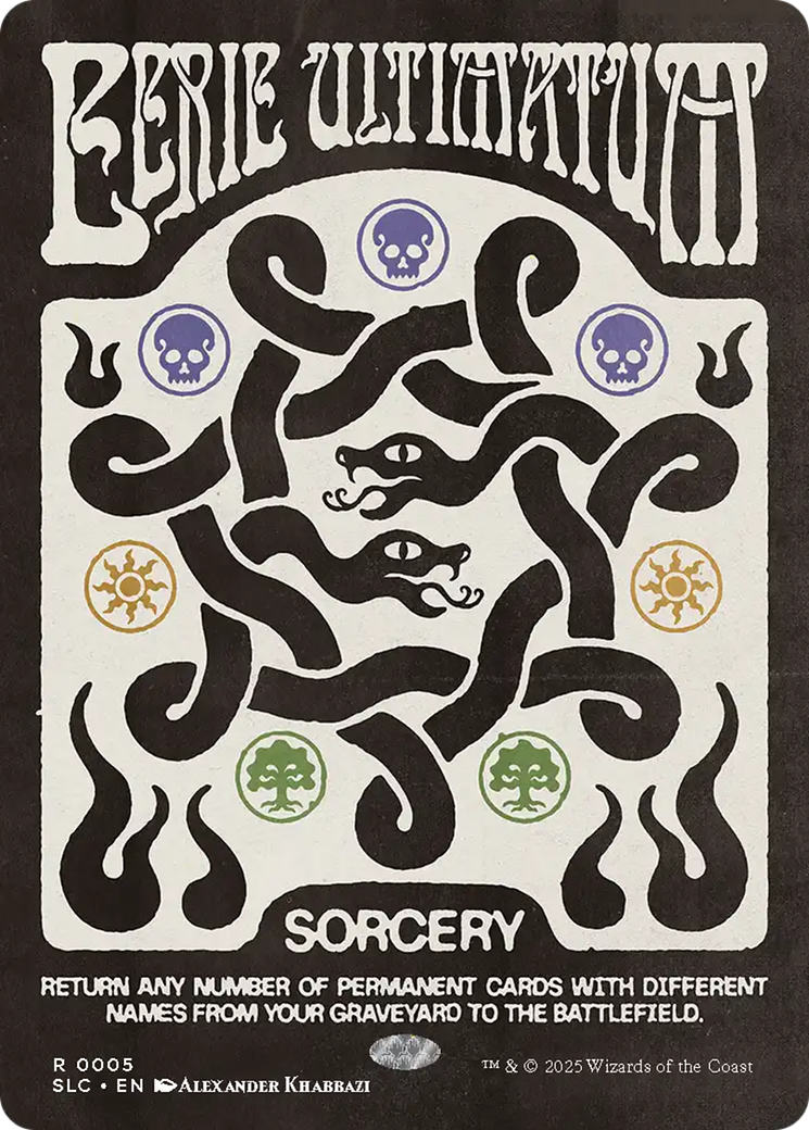 Eerie Ultimatum [Secret Lair Countdown Kit] | Anubis Games and Hobby