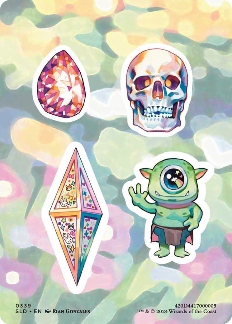Sticker Sheet (0339) [Secret Lair Drop Series] | Anubis Games and Hobby