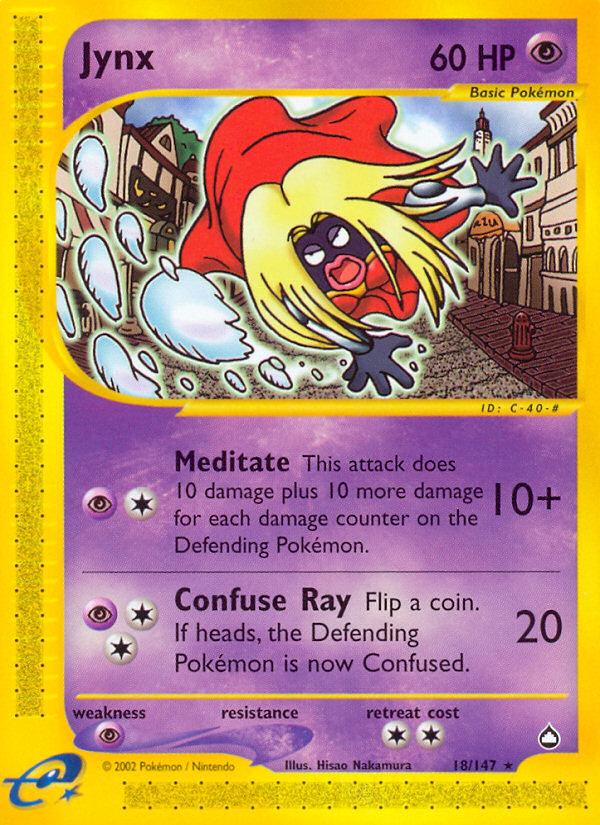 Jynx (18/147) [Aquapolis] | Anubis Games and Hobby