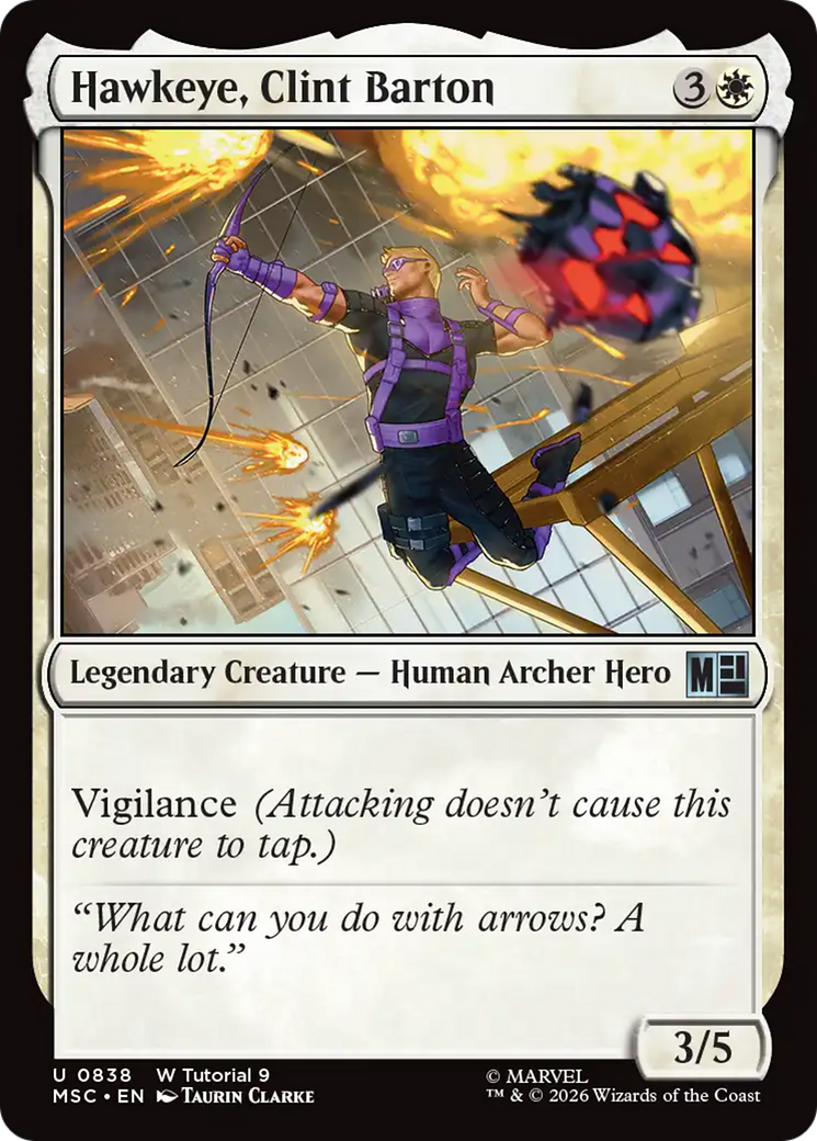 Hawkeye, Clint Barton (0838) [Marvel Super Heroes Commander] | Anubis Games and Hobby