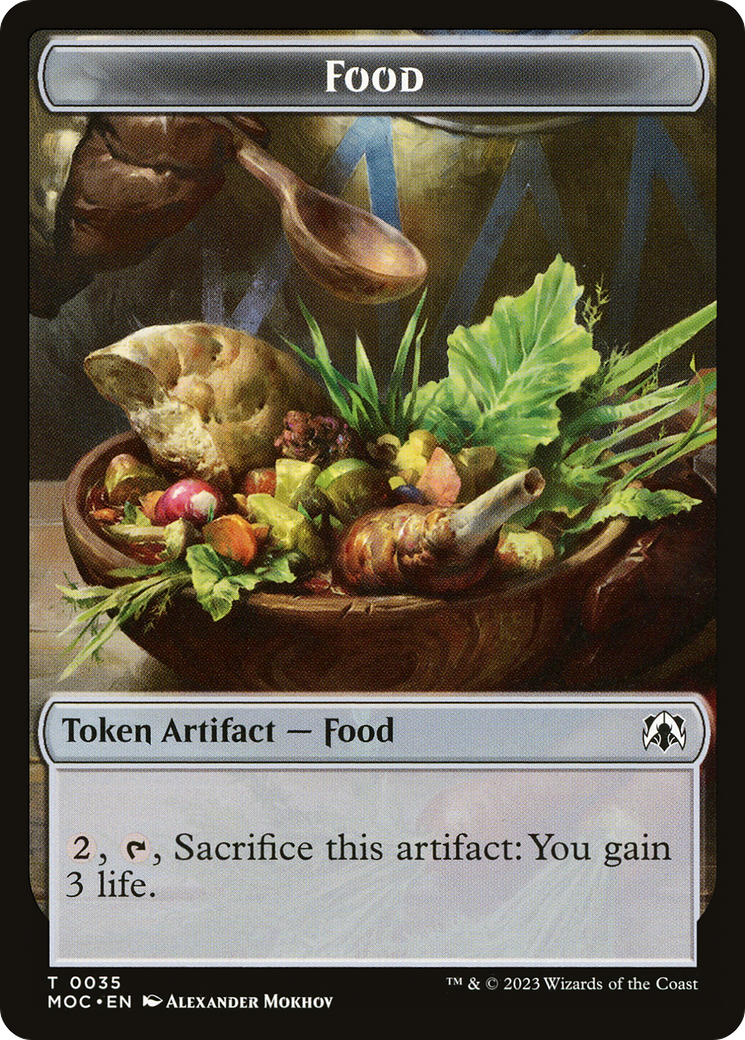 Food Token [March of the Machine] | Anubis Games and Hobby