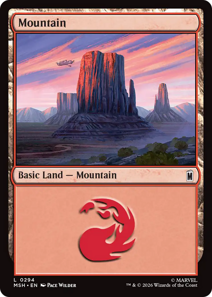 Mountain (0294) [Marvel Super Heroes] | Anubis Games and Hobby