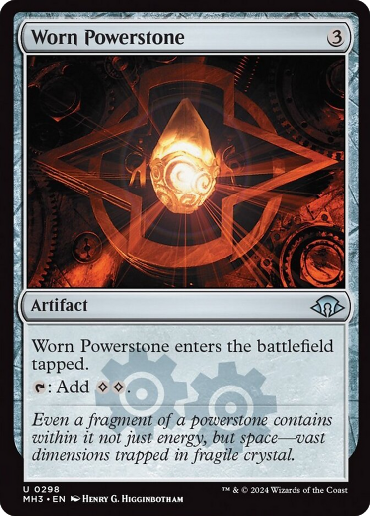 Worn Powerstone [Modern Horizons 3] | Anubis Games and Hobby