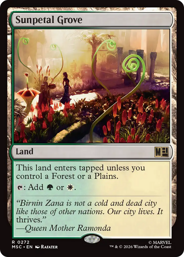 Sunpetal Grove [Marvel Super Heroes Commander] | Anubis Games and Hobby