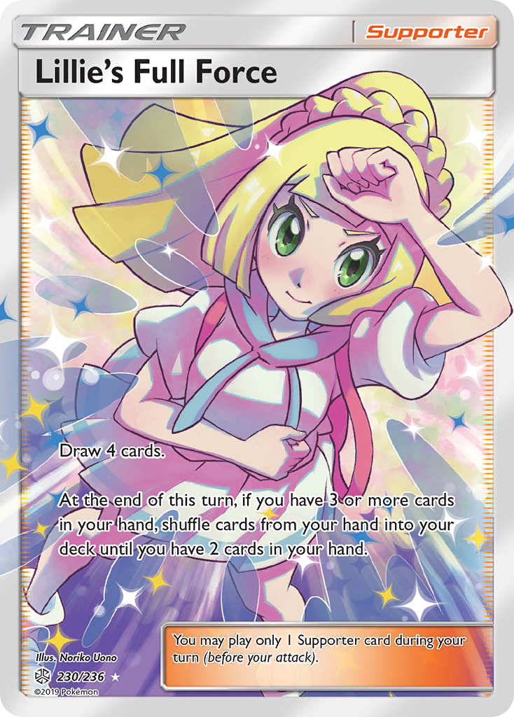 Lillie's Full Force (230/236) [Sun & Moon: Cosmic Eclipse] | Anubis Games and Hobby