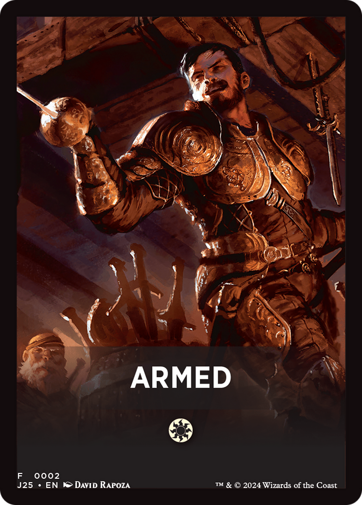 Armed Theme Card [Foundations Jumpstart Front Cards] | Anubis Games and Hobby