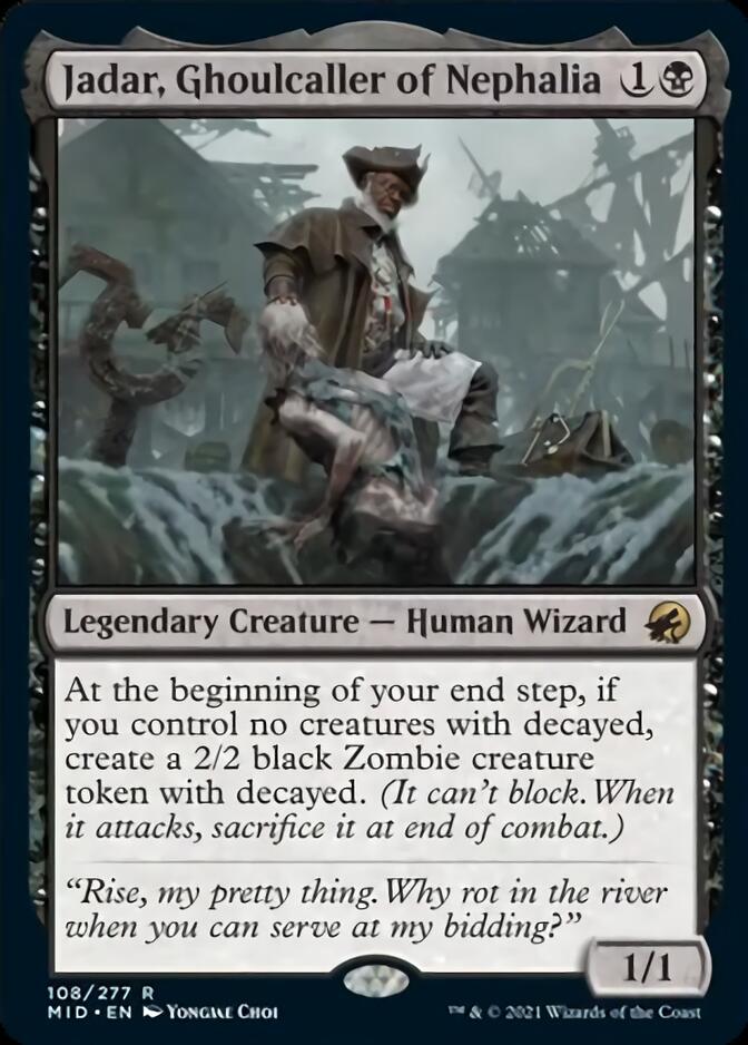 Jadar, Ghoulcaller of Nephalia [Innistrad: Midnight Hunt] | Anubis Games and Hobby