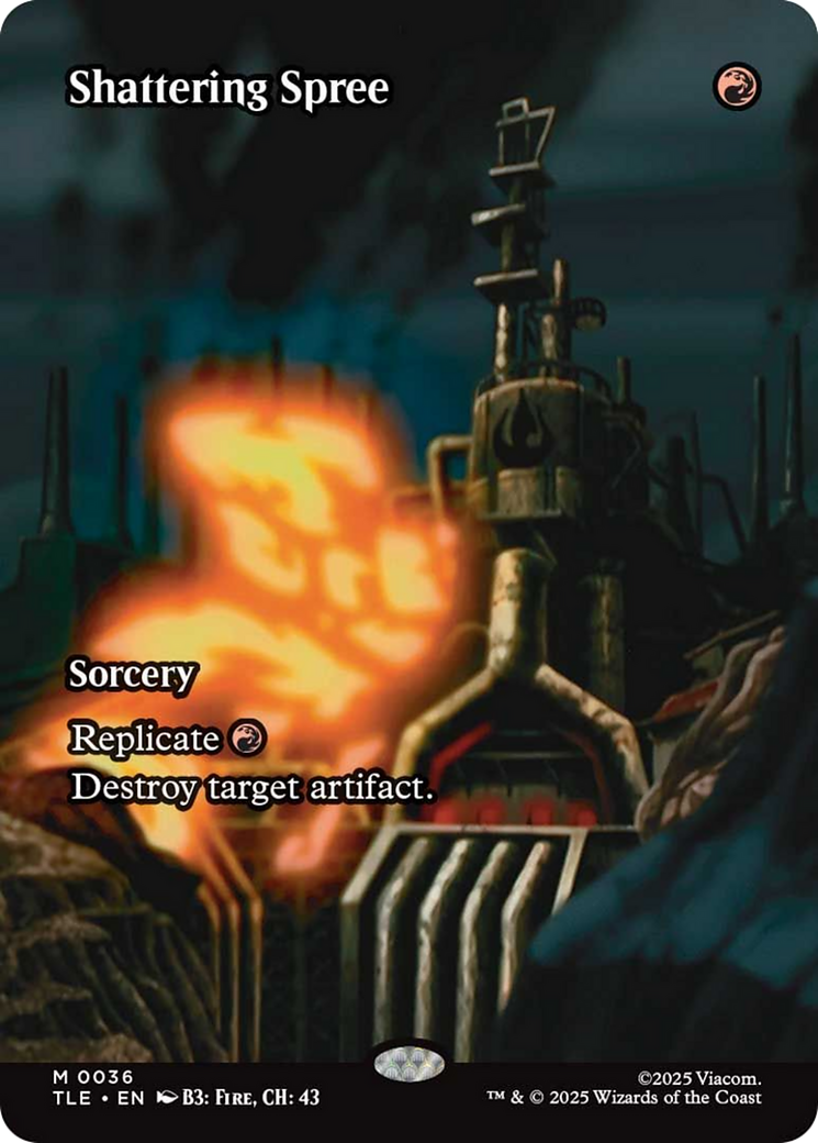 Shattering Spree (Borderless) [Avatar: The Last Airbender: Eternal-Legal] | Anubis Games and Hobby