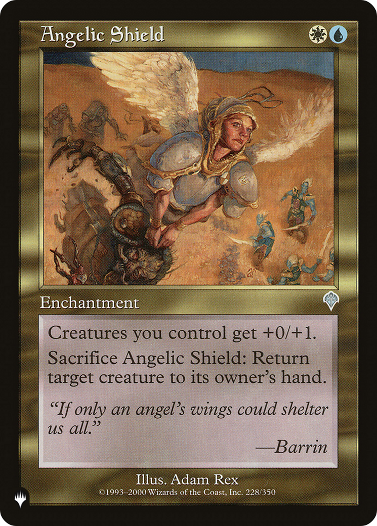 Angelic Shield [The List Reprints] | Anubis Games and Hobby