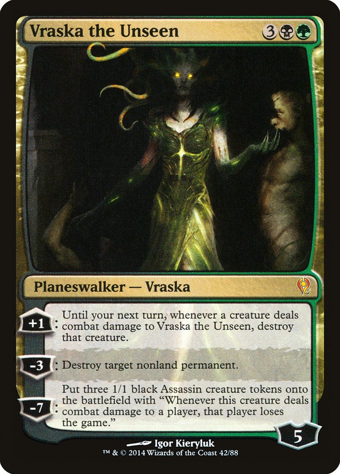 Vraska the Unseen [Duel Decks: Jace vs. Vraska] | Anubis Games and Hobby