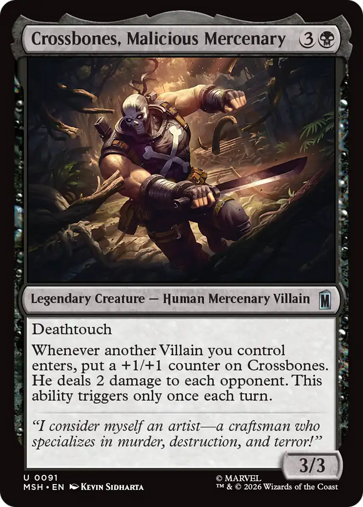 Crossbones, Malicious Mercenary [Marvel Super Heroes] | Anubis Games and Hobby