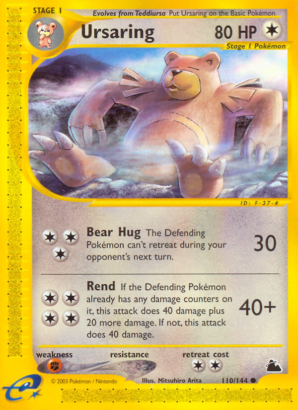 Ursaring (110/144) [Skyridge] | Anubis Games and Hobby