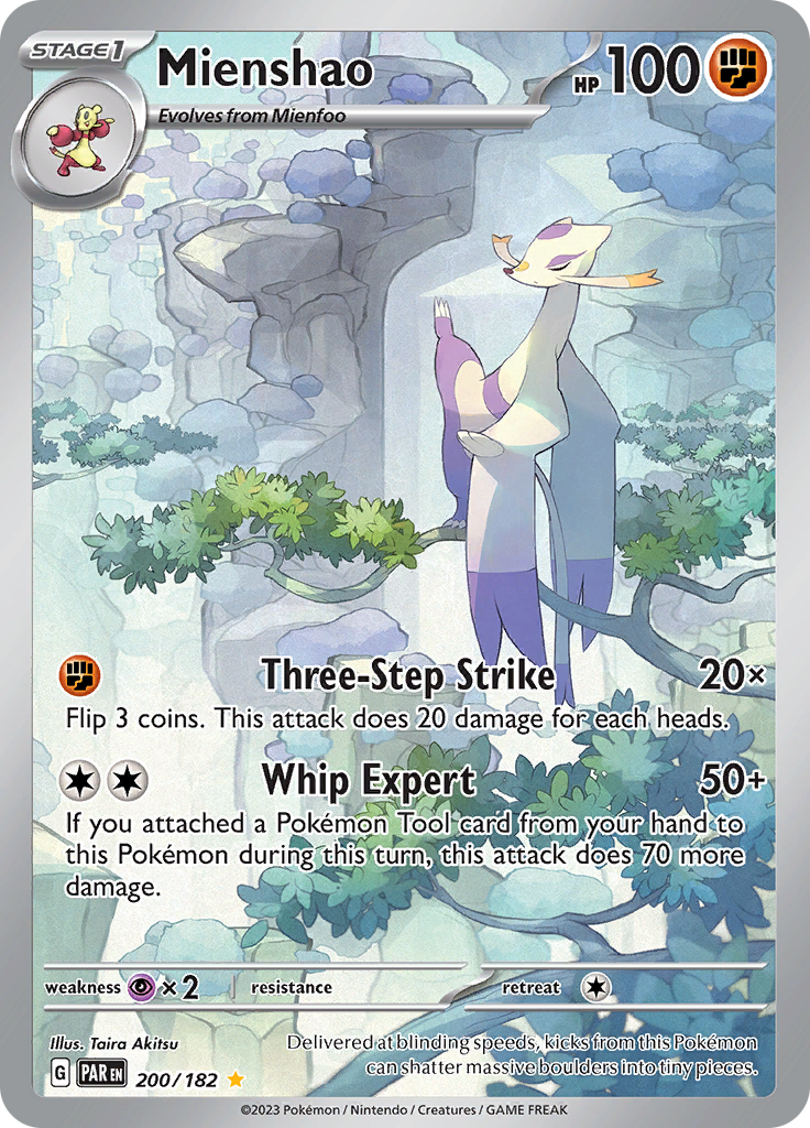 Mienshao (200/182) [Scarlet & Violet: Paradox Rift] | Anubis Games and Hobby