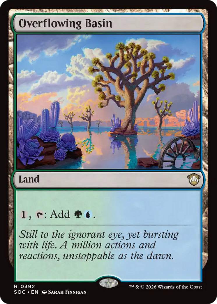 Overflowing Basin [Secrets of Strixhaven Commander] | Anubis Games and Hobby