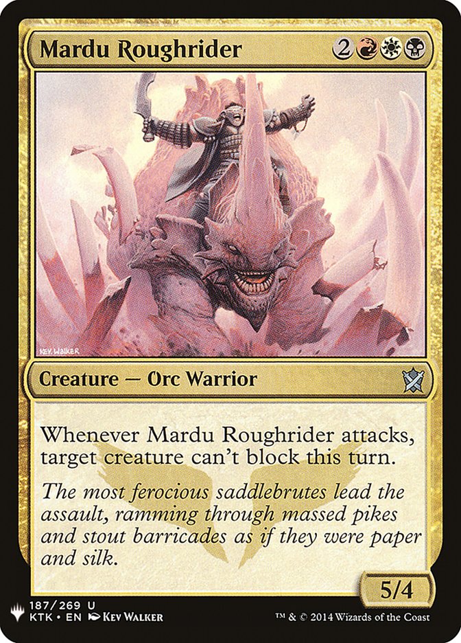 Mardu Roughrider [Mystery Booster] | Anubis Games and Hobby