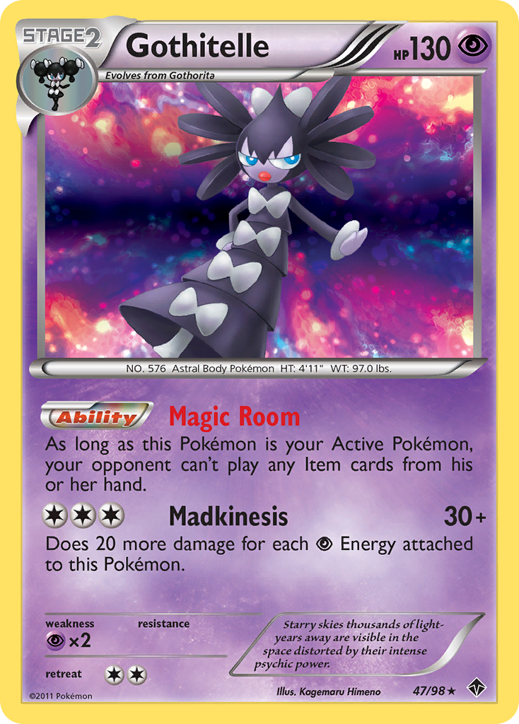 Gothitelle (47/98) [Black & White: Emerging Powers] | Anubis Games and Hobby