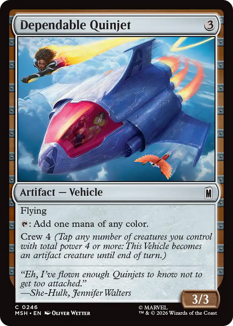 Dependable Quinjet [Marvel Super Heroes] | Anubis Games and Hobby