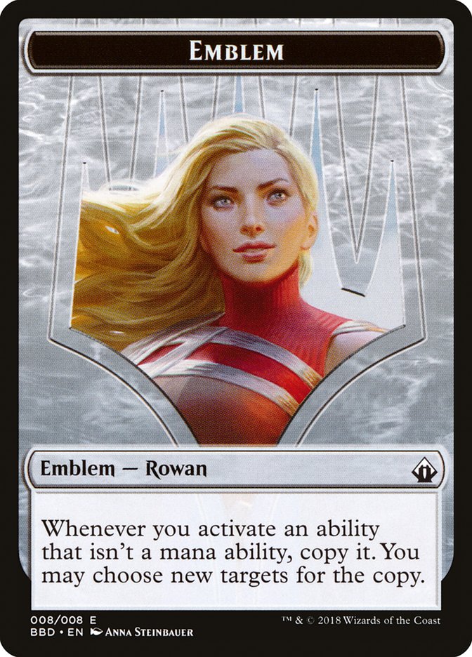 Rowan Kenrith Emblem [Battlebond Tokens] | Anubis Games and Hobby