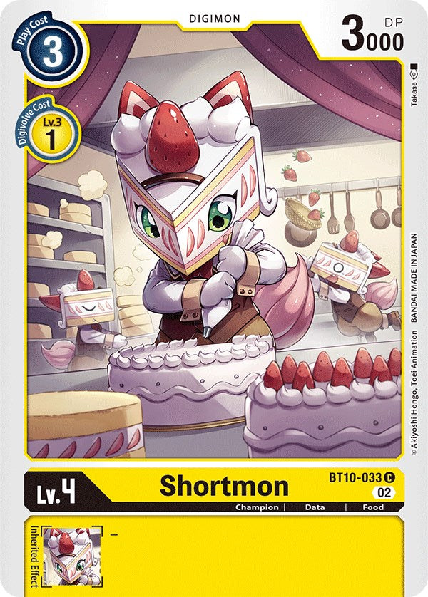 Shortmon [BT10-033] [Xros Encounter] | Anubis Games and Hobby