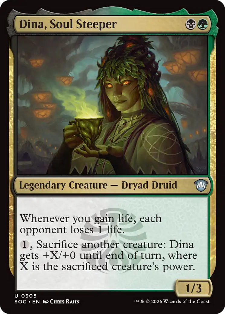 Dina, Soul Steeper [Secrets of Strixhaven Commander] | Anubis Games and Hobby