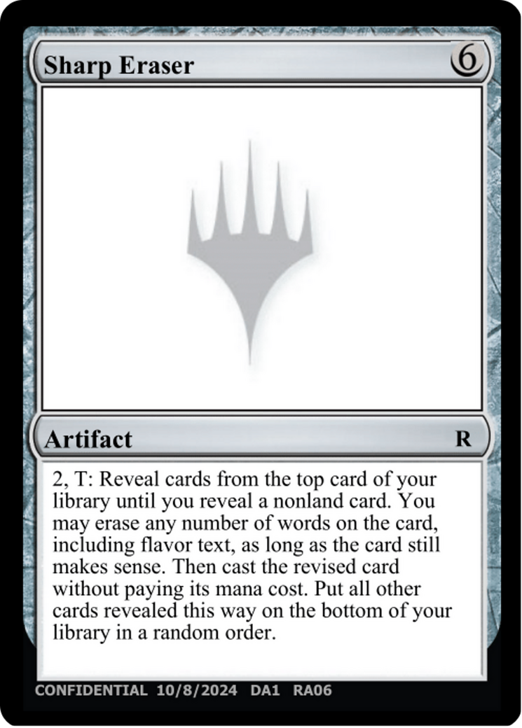 Sharp Eraser [Unknown Event] | Anubis Games and Hobby