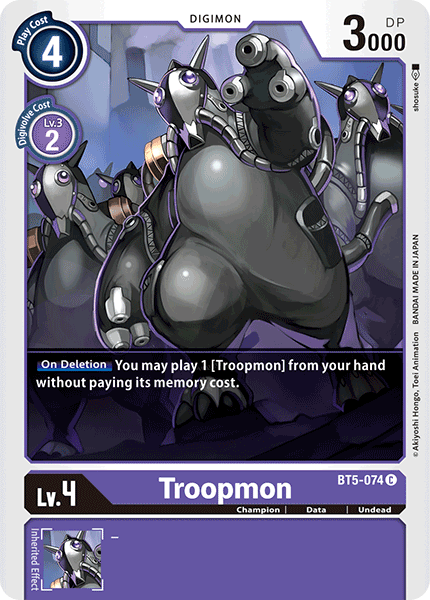 Troopmon [BT5-074] [Battle of Omni] | Anubis Games and Hobby