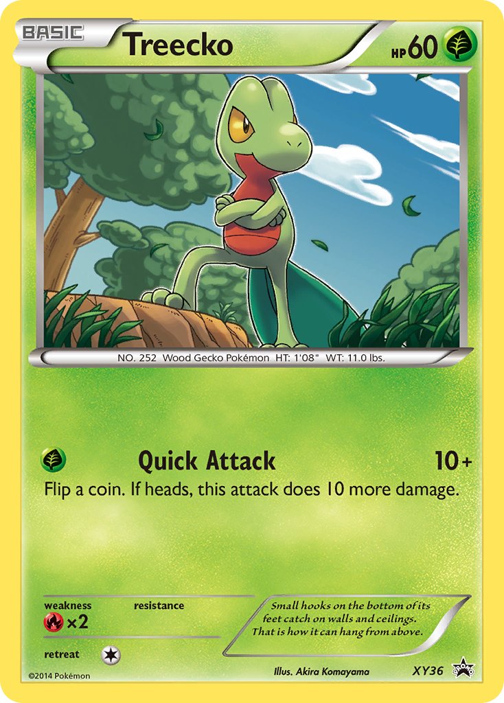 Treecko (XY36) [XY: Black Star Promos] | Anubis Games and Hobby