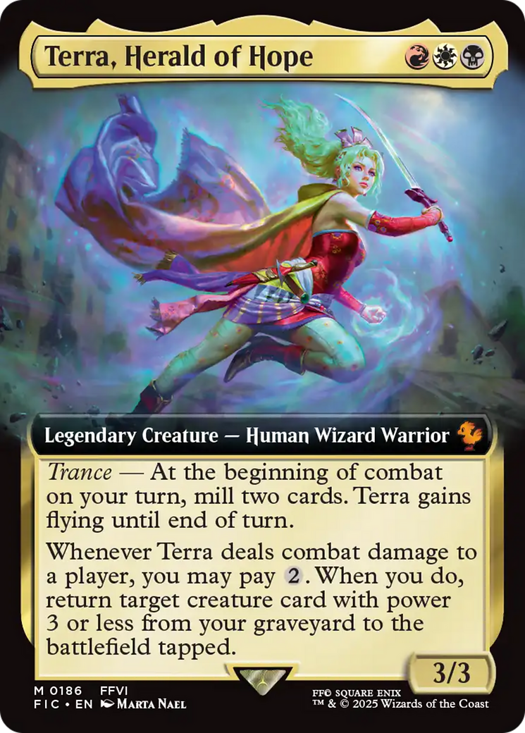 Terra, Herald of Hope (Extended Art) [FINAL FANTASY Commander] | Anubis Games and Hobby