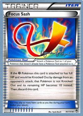 Focus Sash (91/111) (Primal Groudon - Alejandro Ng-Guzman) [World Championships 2015] | Anubis Games and Hobby