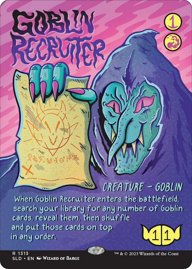 Goblin Recruiter [Secret Lair Drop Series] | Anubis Games and Hobby