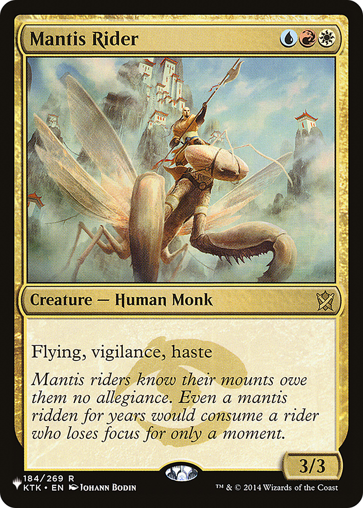 Mantis Rider [The List Reprints] | Anubis Games and Hobby