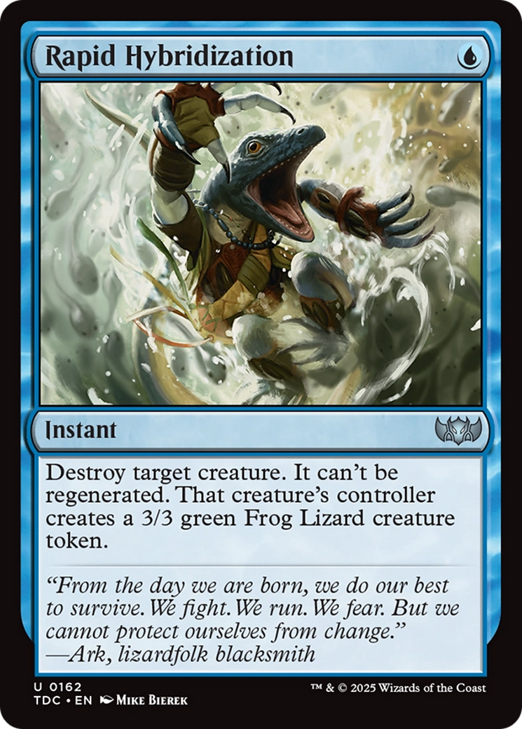 Rapid Hybridization [Tarkir: Dragonstorm Commander] | Anubis Games and Hobby