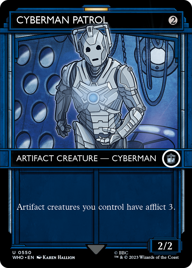 Cyberman Patrol (Showcase) [Doctor Who] | Anubis Games and Hobby