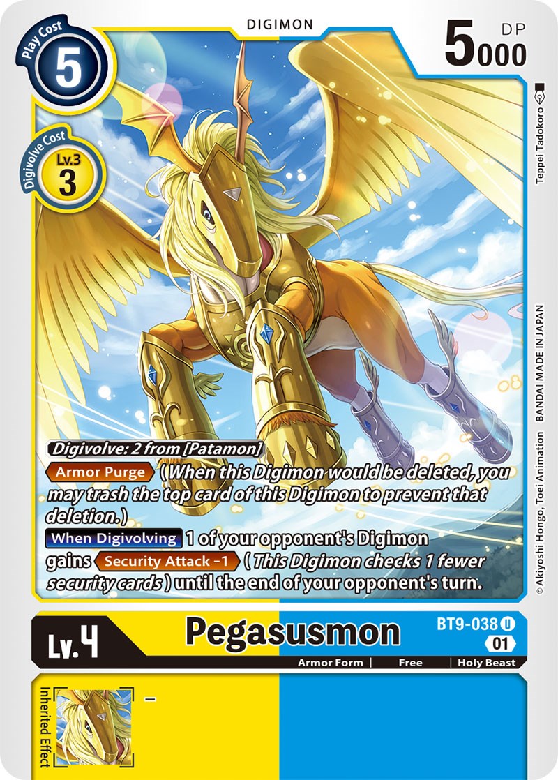 Pegasusmon [BT9-038] [X Record] | Anubis Games and Hobby