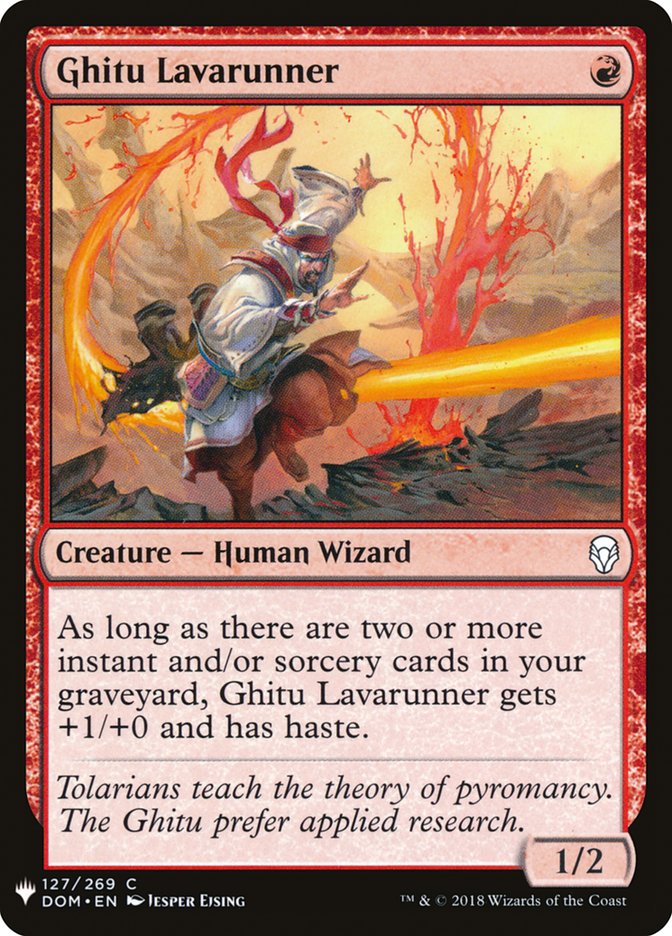Ghitu Lavarunner [Mystery Booster] | Anubis Games and Hobby
