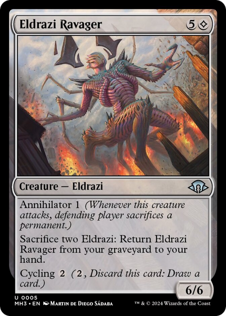 Eldrazi Ravager [Modern Horizons 3] | Anubis Games and Hobby