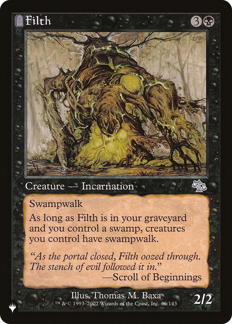 Filth [The List Reprints] | Anubis Games and Hobby