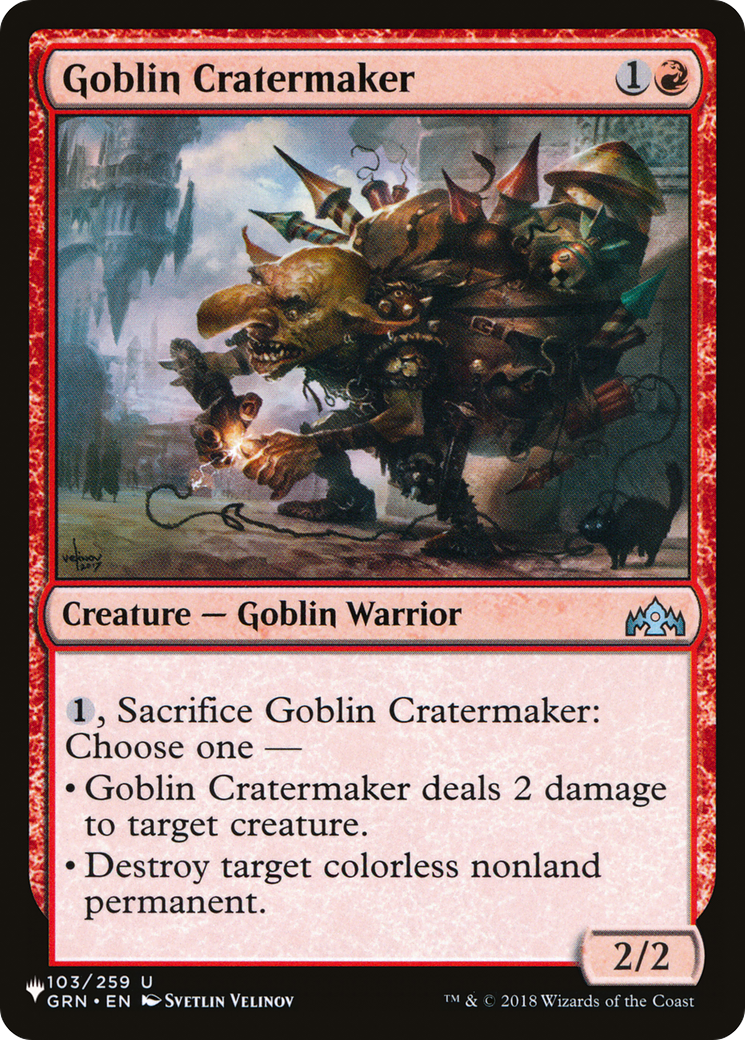 Goblin Cratermaker [The List Reprints] | Anubis Games and Hobby