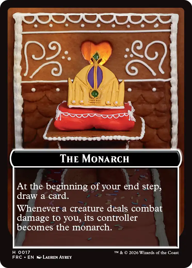 Citizen // The Monarch Double-Sided Token [Reality Fracture Commander Tokens] | Anubis Games and Hobby