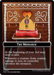 Citizen // The Monarch Double-Sided Token [Reality Fracture Commander Tokens] | Anubis Games and Hobby