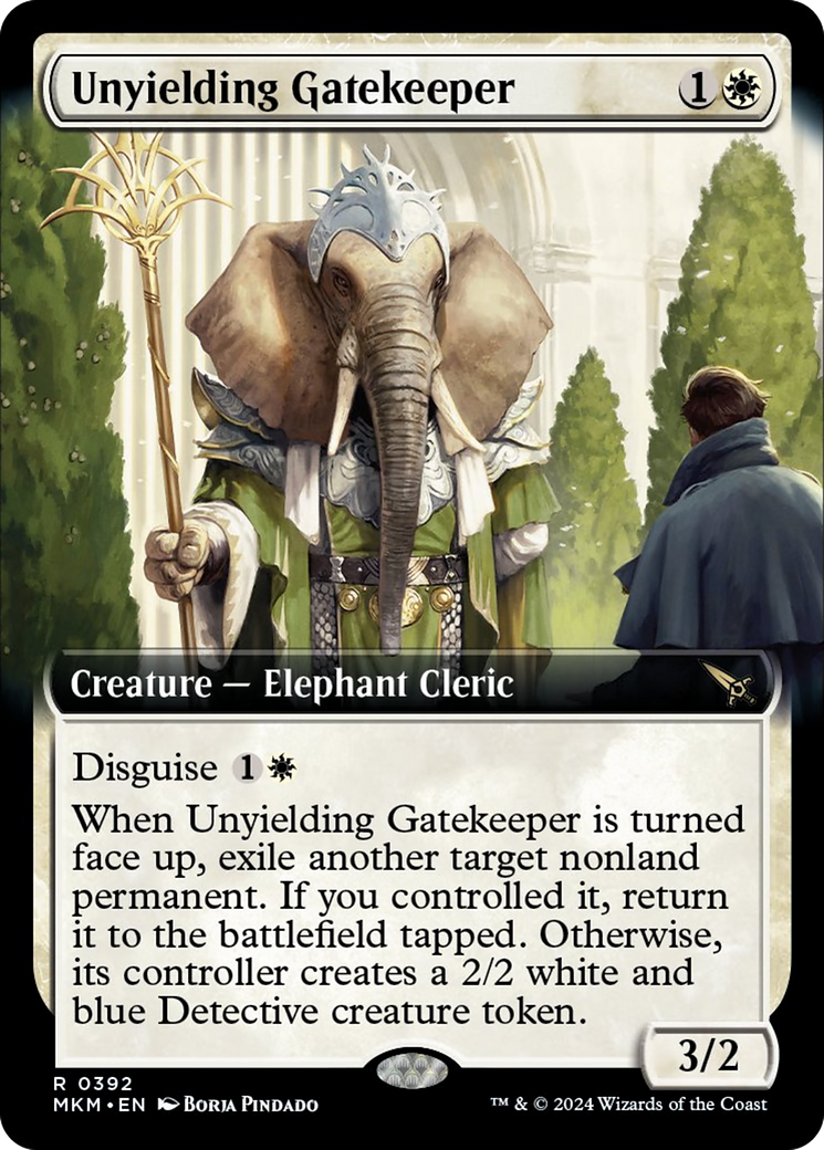 Unyielding Gatekeeper (Extended Art) [Murders at Karlov Manor] | Anubis Games and Hobby