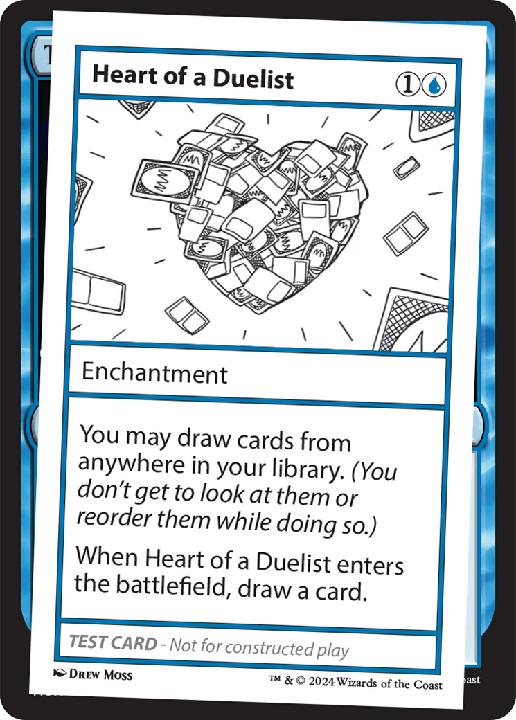 Heart of a Duelist [Mystery Booster 2 Playtest Cards] | Anubis Games and Hobby