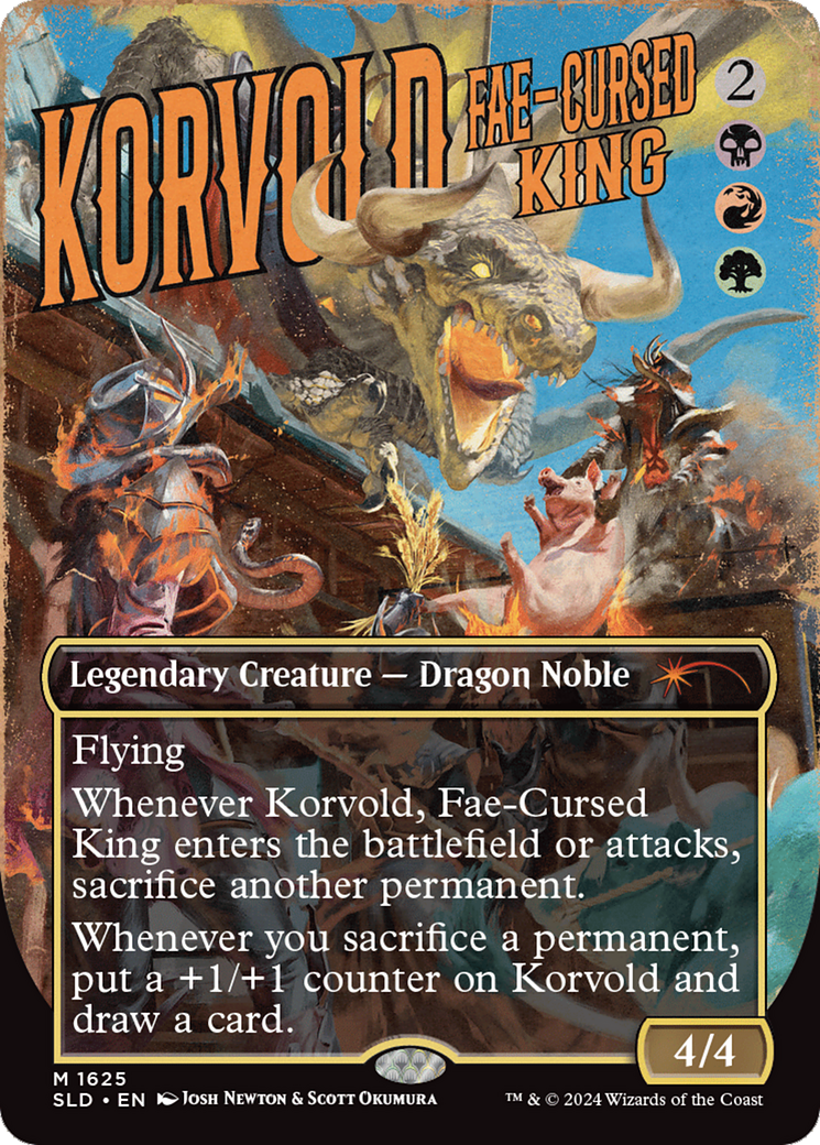 Korvold, Fae-Cursed King [Secret Lair Drop Series] | Anubis Games and Hobby