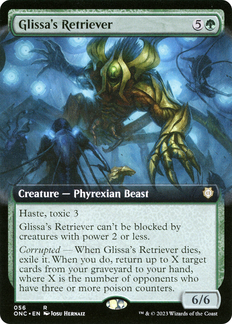 Glissa's Retriever (Extended Art) [Phyrexia: All Will Be One Commander] | Anubis Games and Hobby