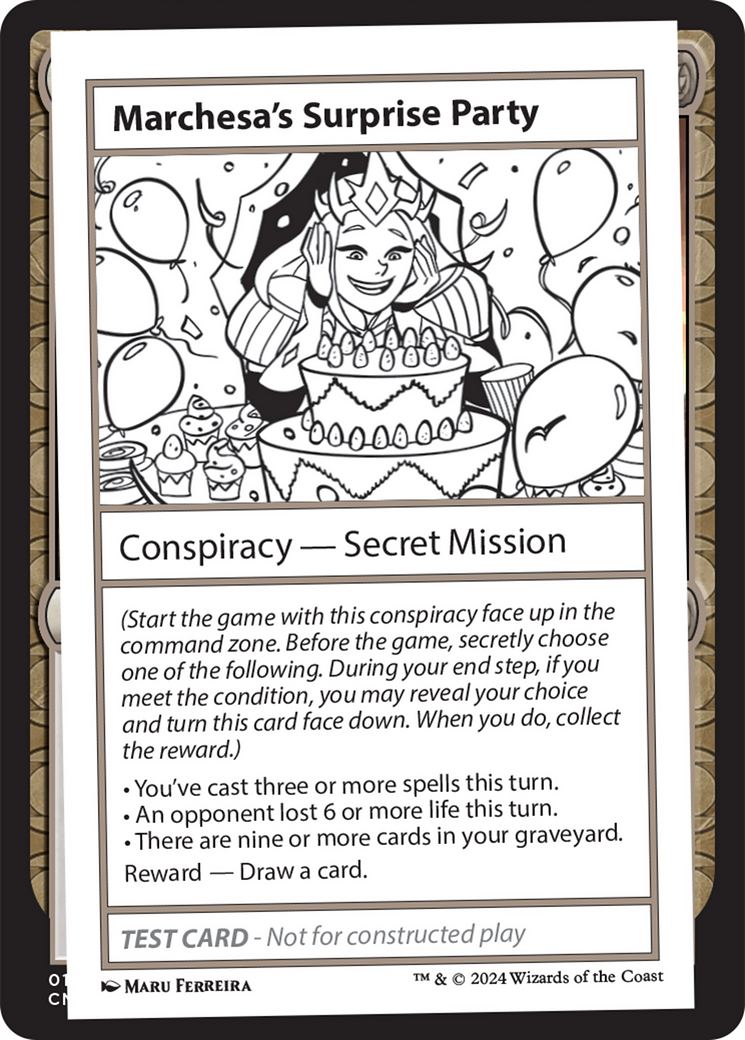 Marchesa's Surprise Party [Mystery Booster 2 Playtest Cards] | Anubis Games and Hobby