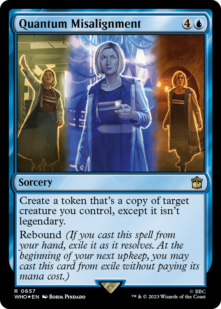 Quantum Misalignment (Surge Foil) [Doctor Who] | Anubis Games and Hobby